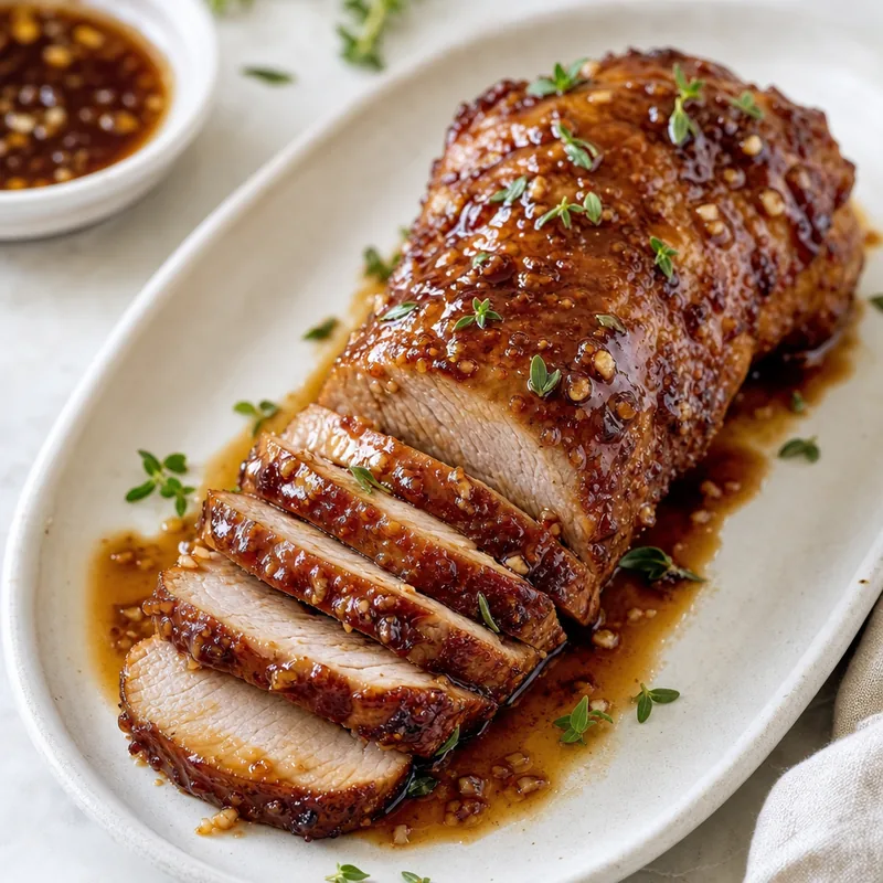 Honey Garlic Pork Tenderloin