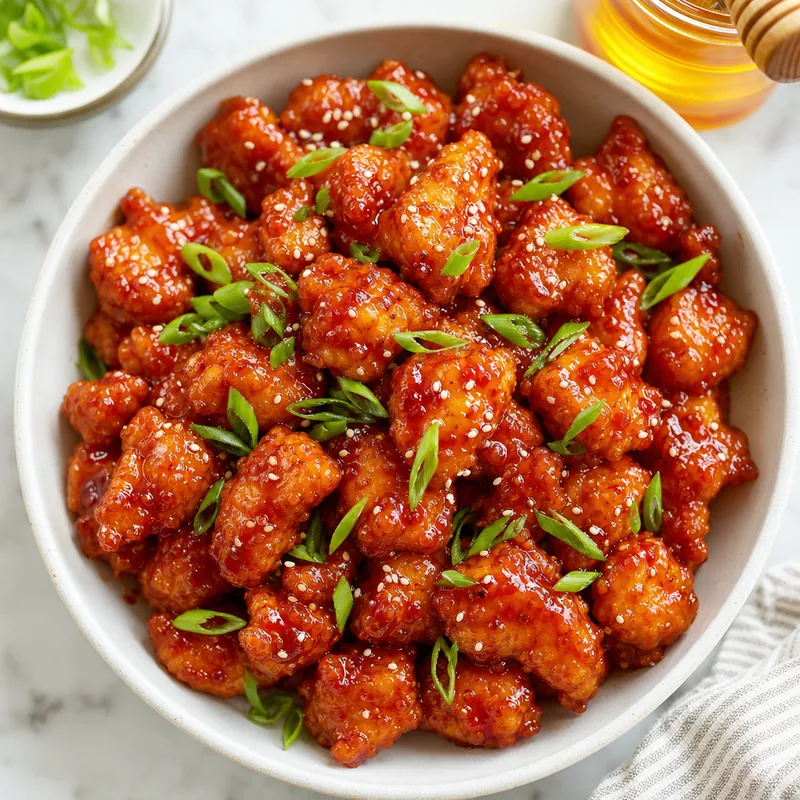 Honey Sriracha Chicken