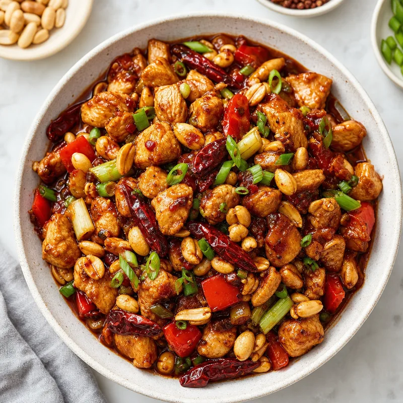 Kung Pao Chicken with Peanuts