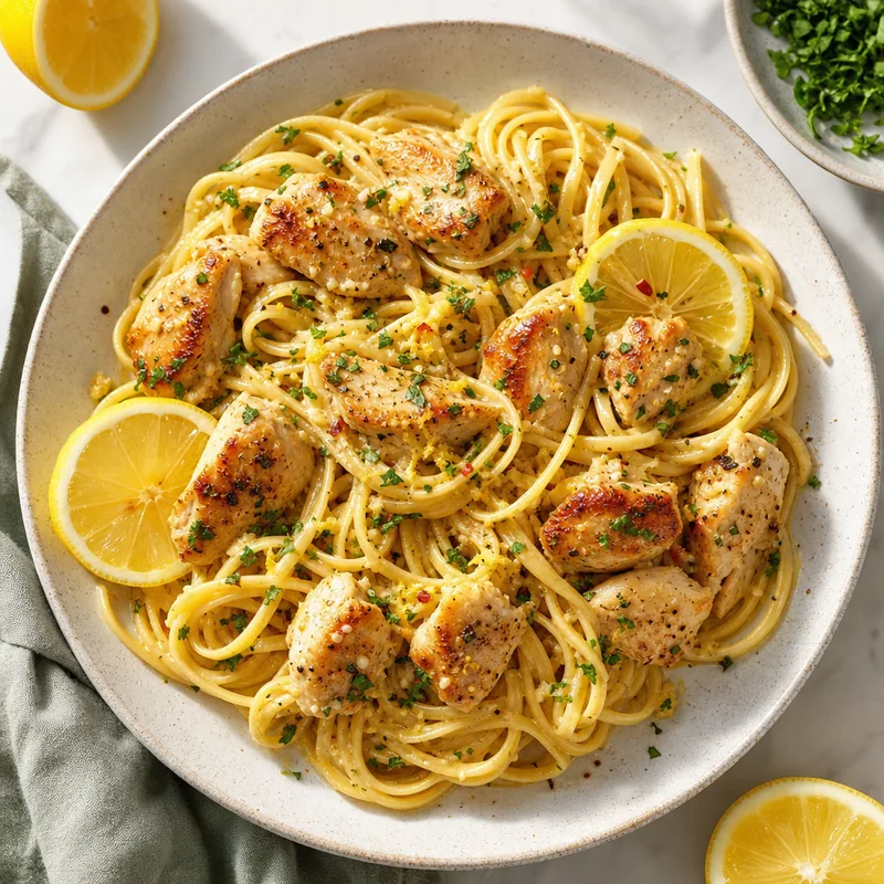 Lemon Chicken Pasta