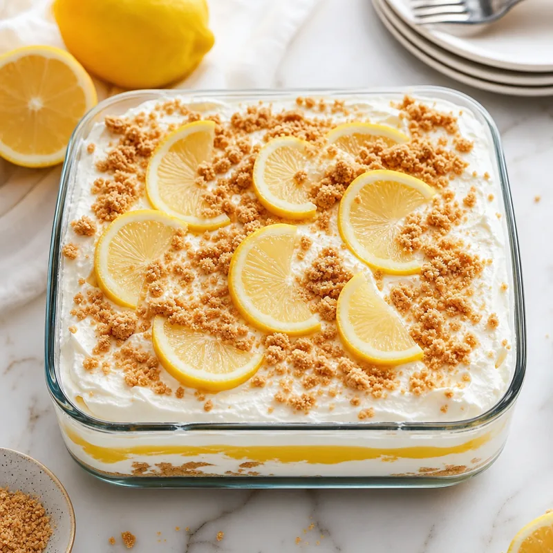 Lemon Icebox Dessert