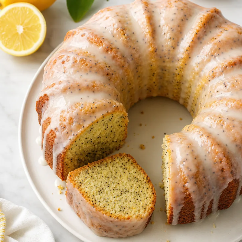 Lemon Poppy Seed Cake