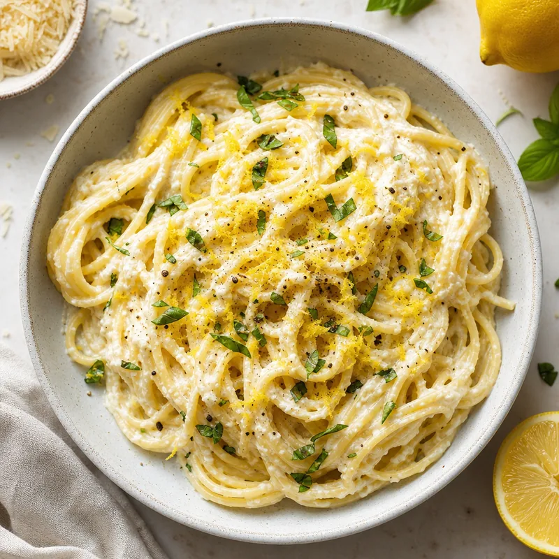 Lemon Ricotta Pasta