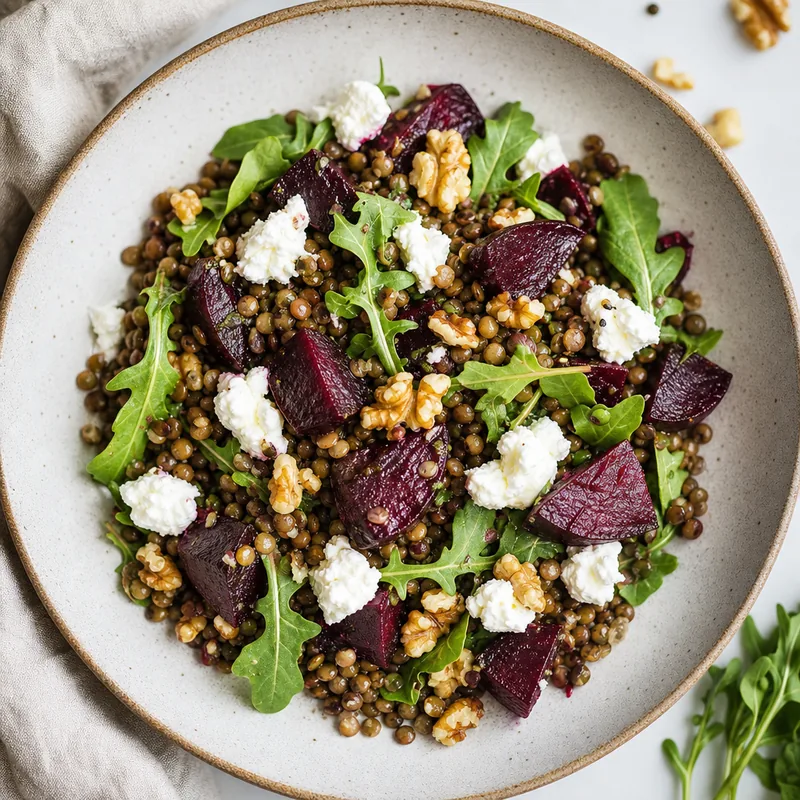 Lentil and Beet Salad