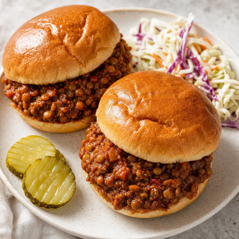 Lentil Sloppy Joes