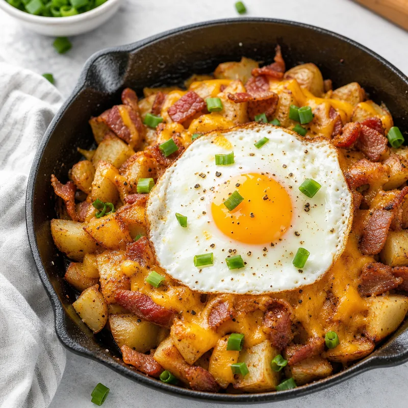 Loaded Hash Skillet Breakfast