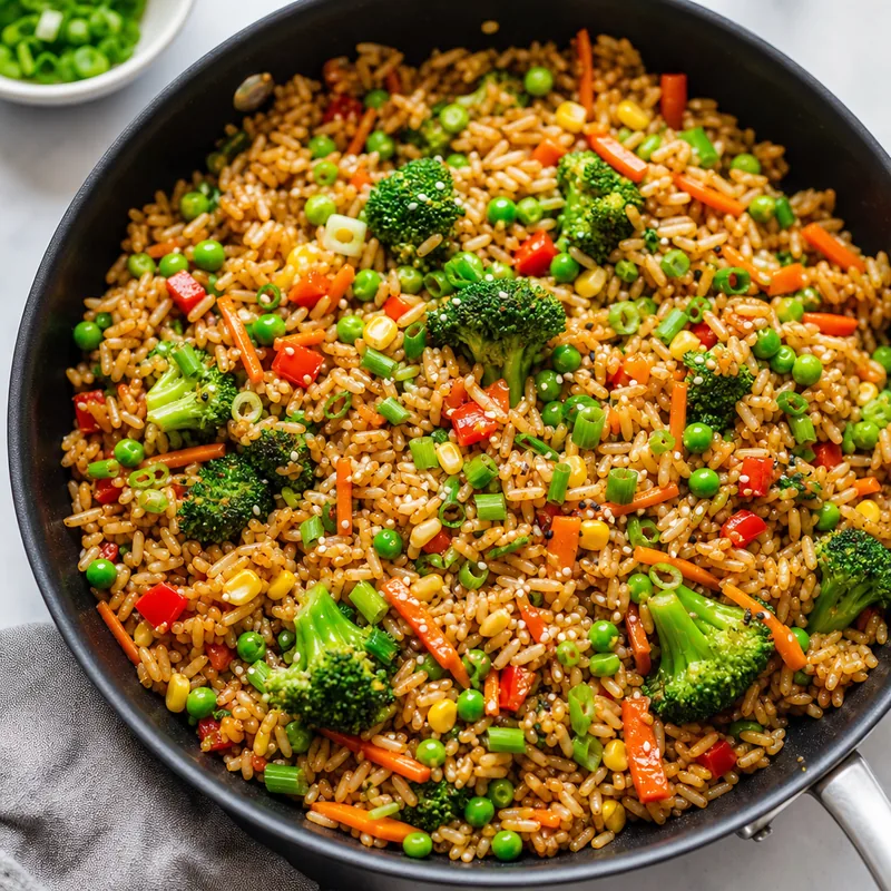 Loaded Vegetable Fried Rice