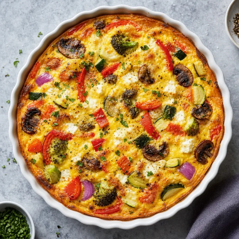 Loaded Vegetable Frittata