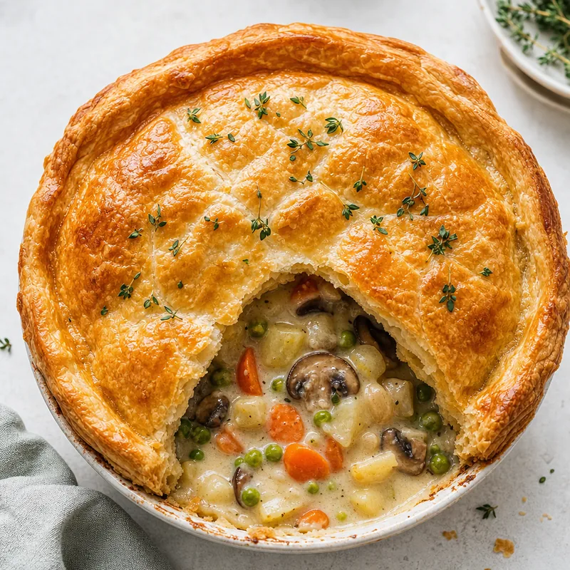 Loaded Veggie Pot Pie