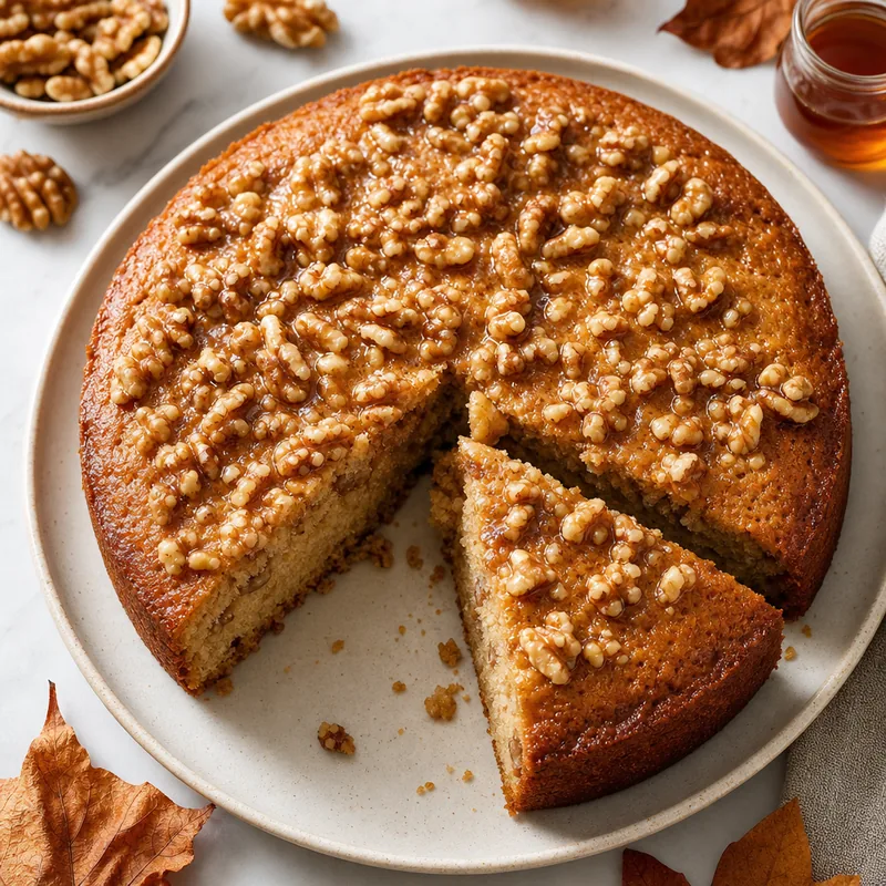 Maple Walnut Cake