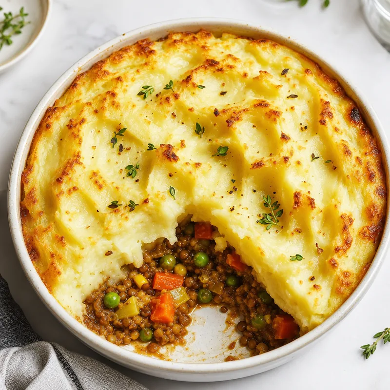 Mashed Potato and Vegetable Pie