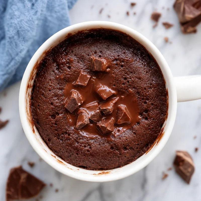 Microwave Chocolate Mug Cake