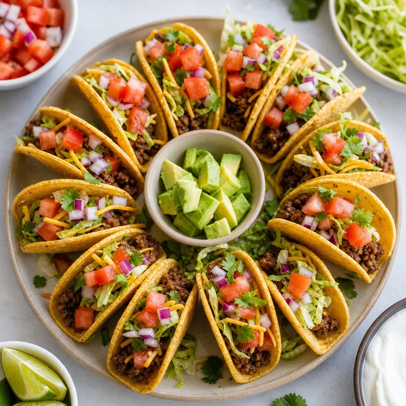 Mini Beef Tacos