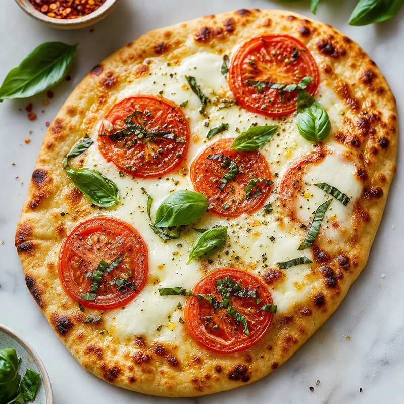Naan Pizza Margherita