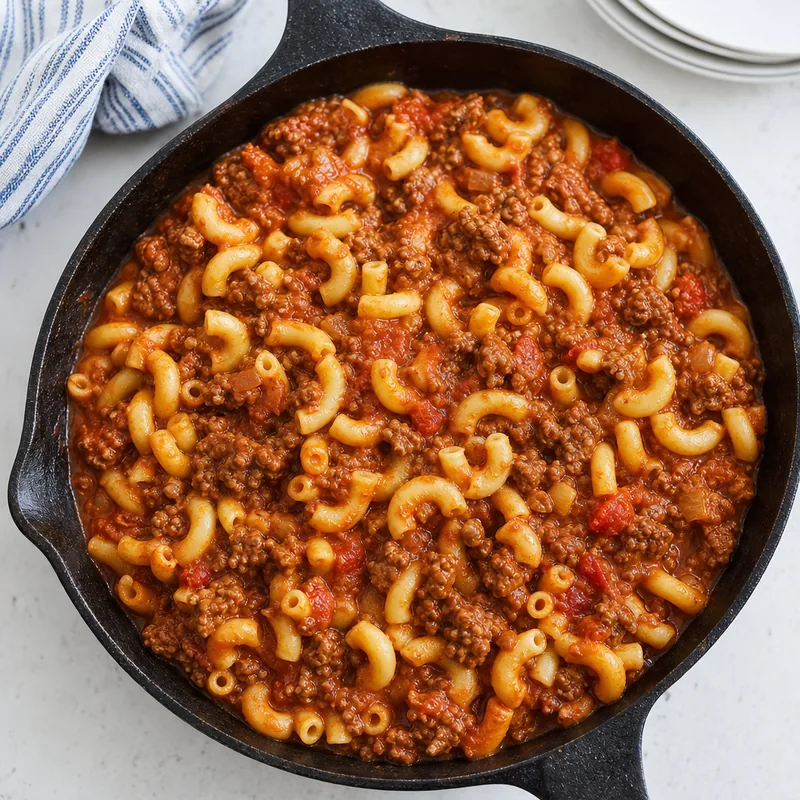 Old-Fashioned American Goulash