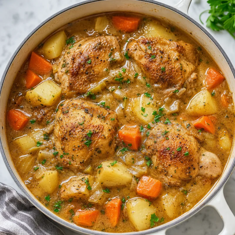 Old Fashioned Chicken Stew