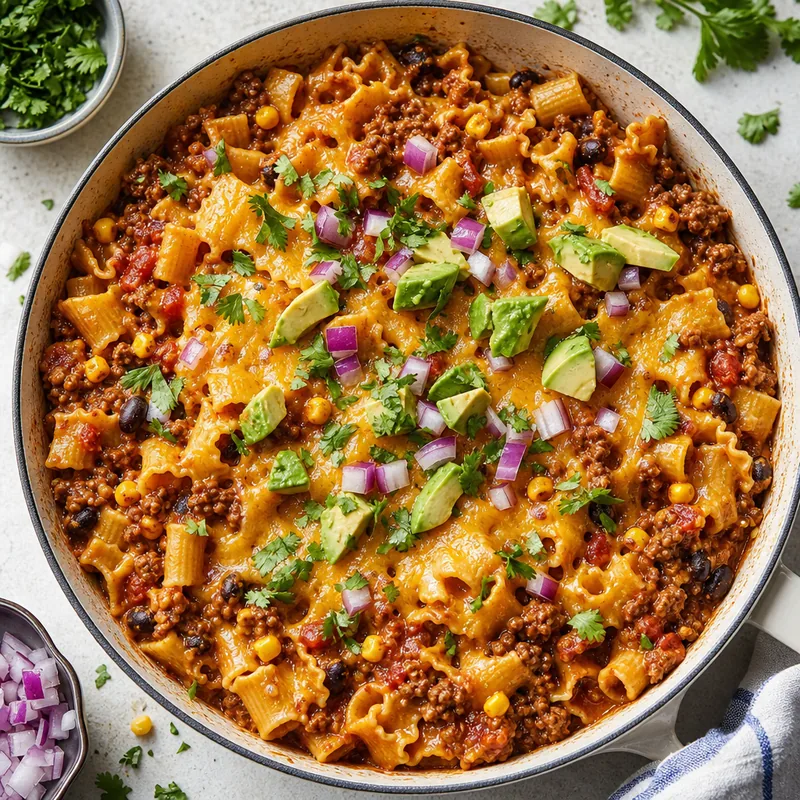 One-Pot Taco Pasta