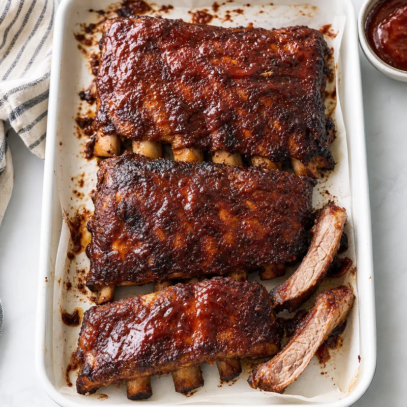 Oven Baked BBQ Ribs