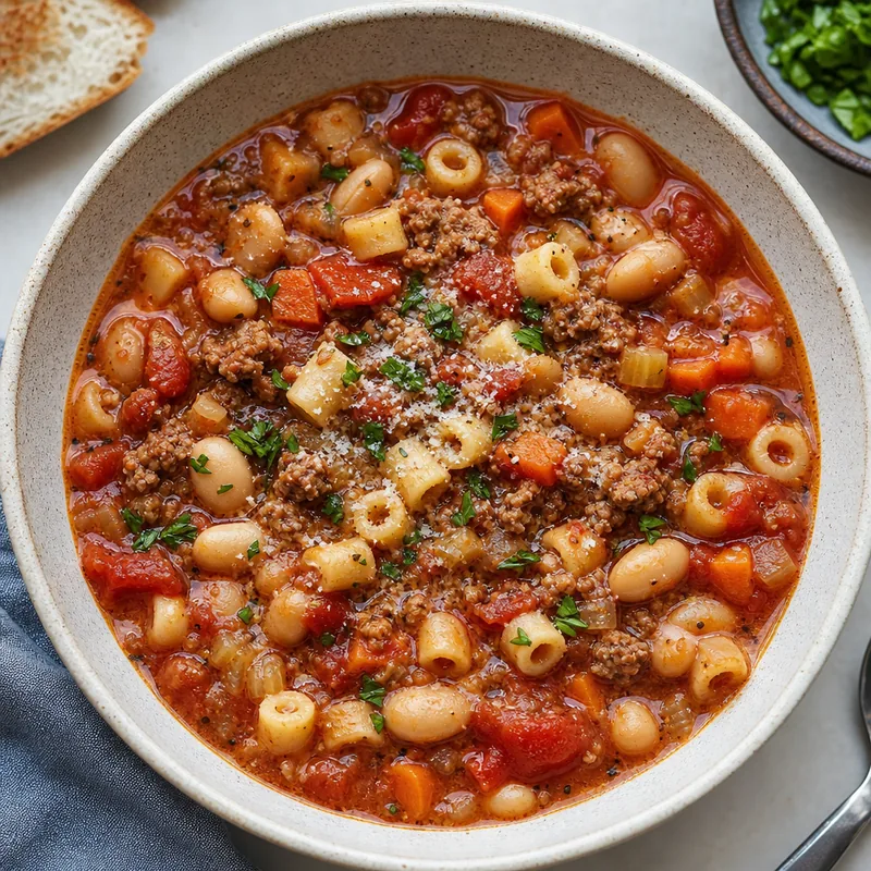 Pasta Fagioli Soup