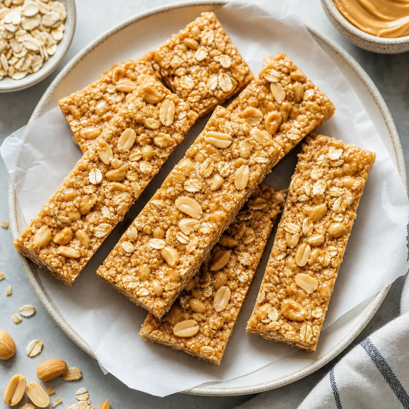 Peanut Butter Granola Bars