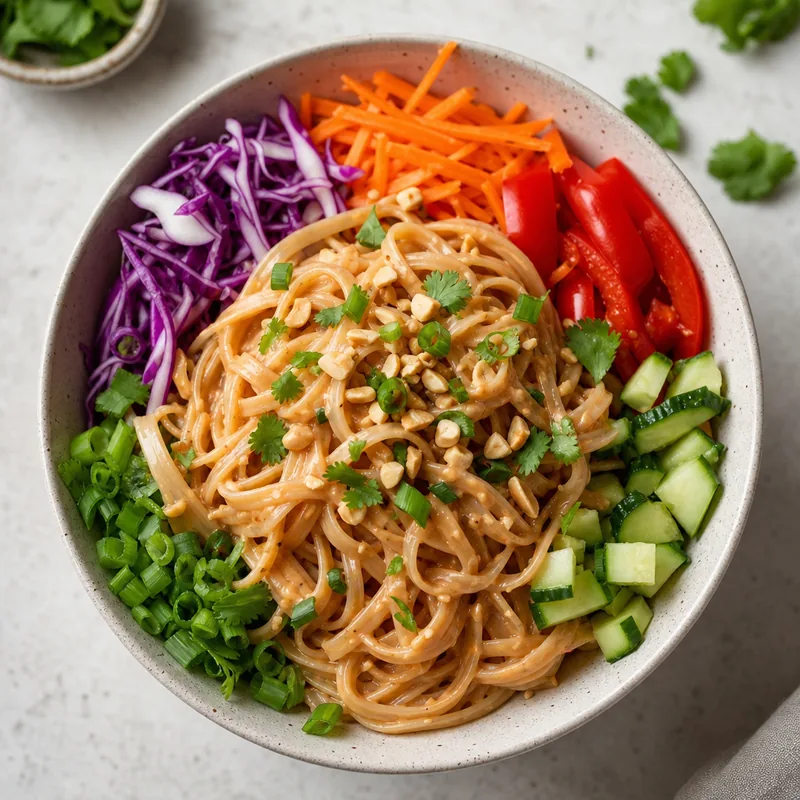 Peanut Noodle Lunch Bowl