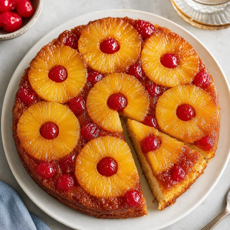 Pineapple Upside Down Cake