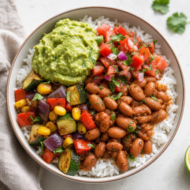 Pinto Bean Burrito Bowl