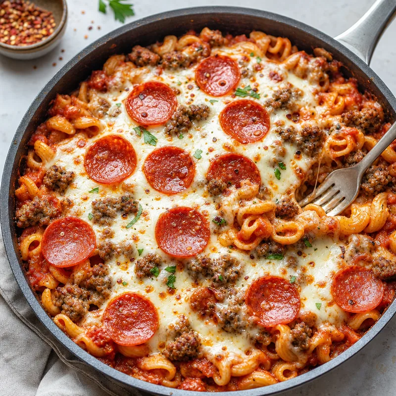 Pizza Pasta Skillet