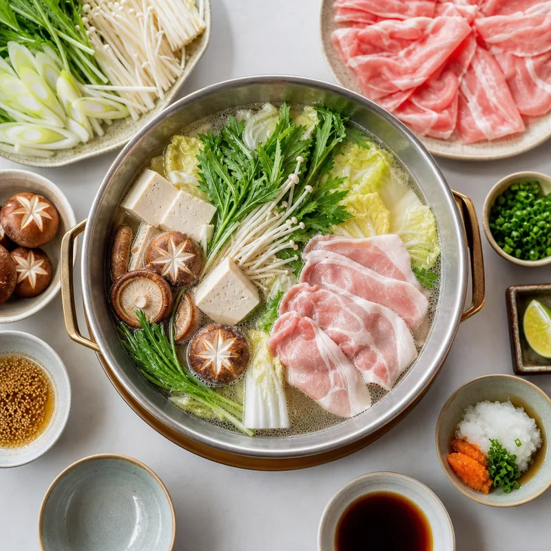 Pork Shabu Shabu Hot Pot