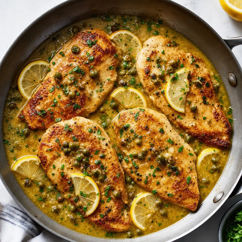 Quick Skillet Chicken Piccata