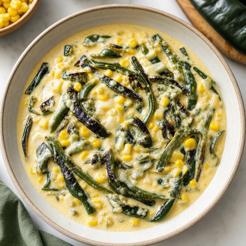 Rajas con Queso