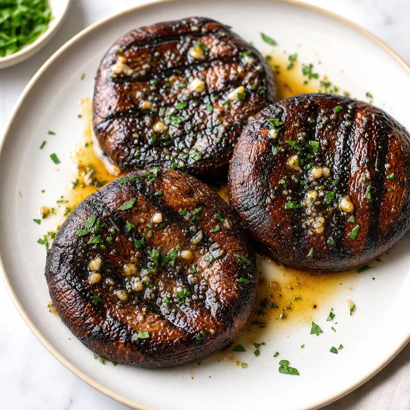 Roasted Portobello Mushroom Steaks