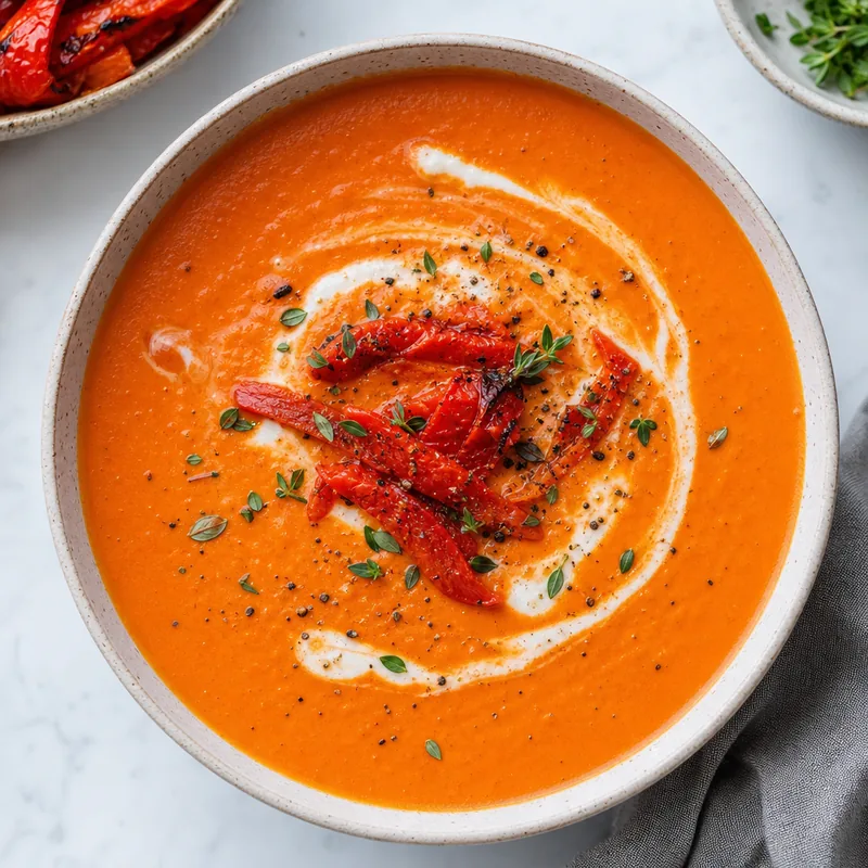 Roasted Red Pepper Soup