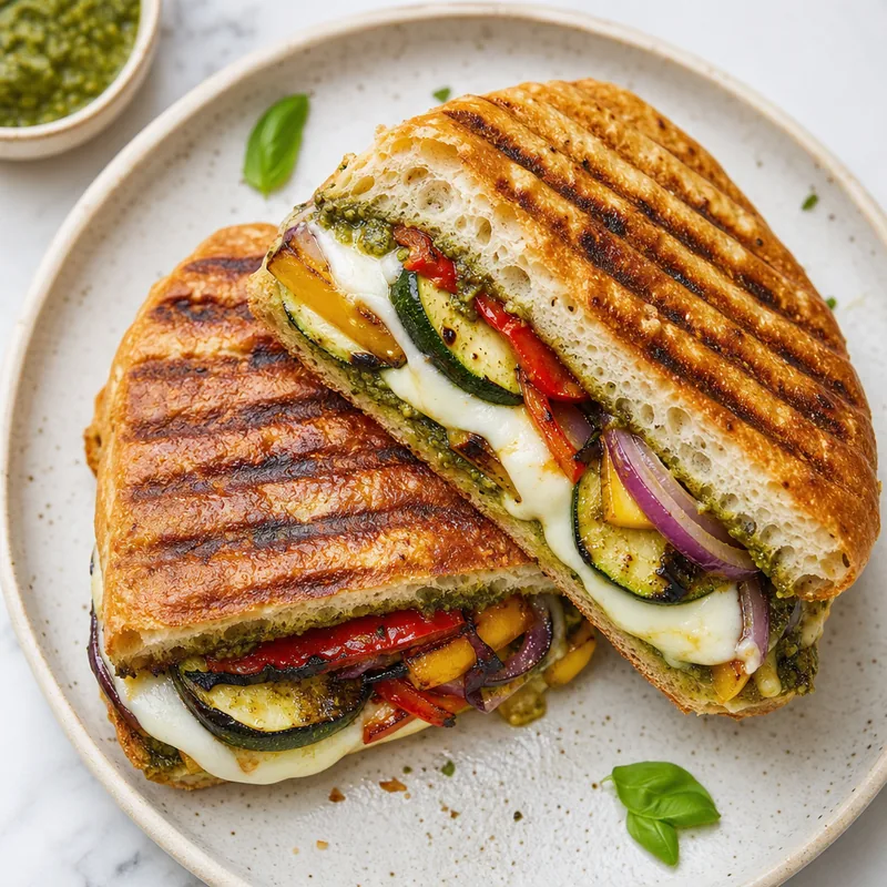 Roasted Veggie Panini