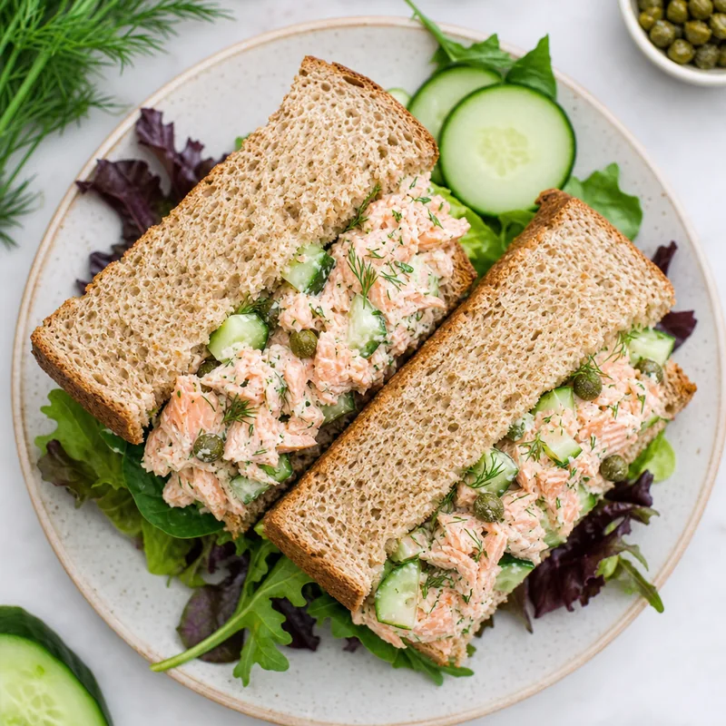 Salmon Salad Sandwich