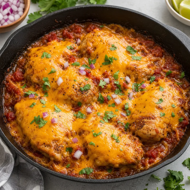 Salsa Chicken Skillet