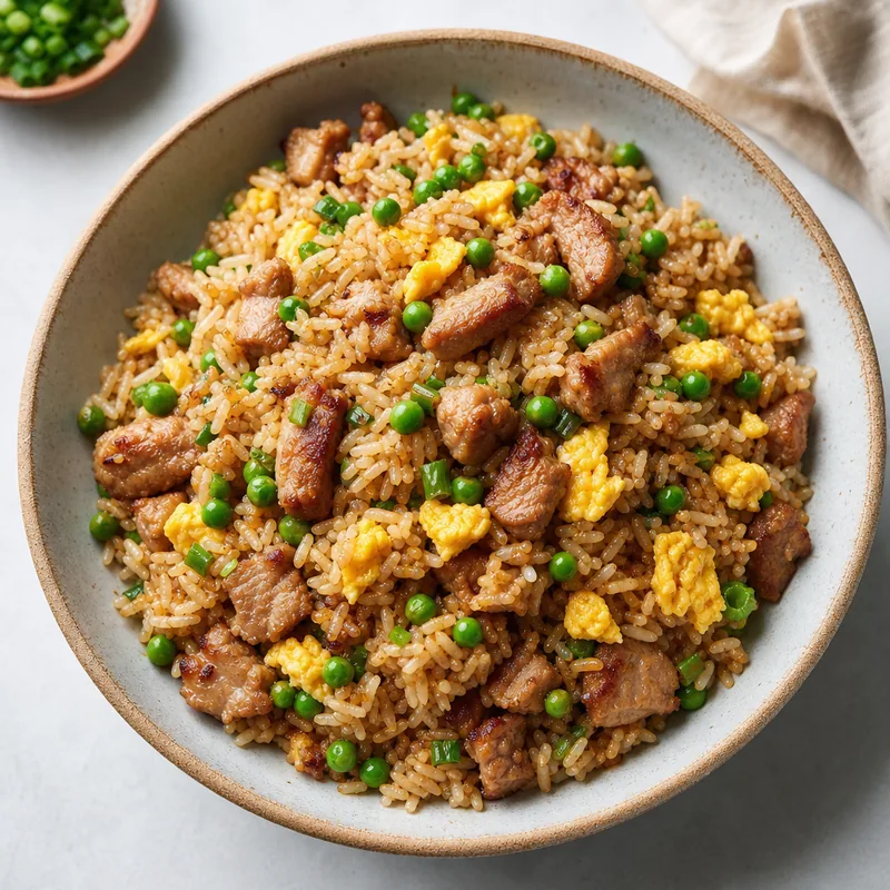 Salty Pork Fried Rice