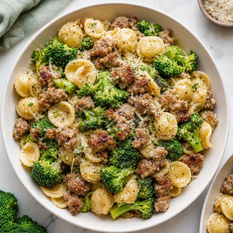 Sausage and Broccoli Pasta