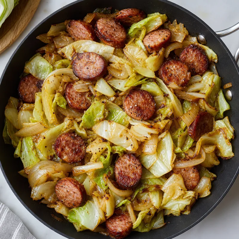 Sausage and Cabbage Skillet