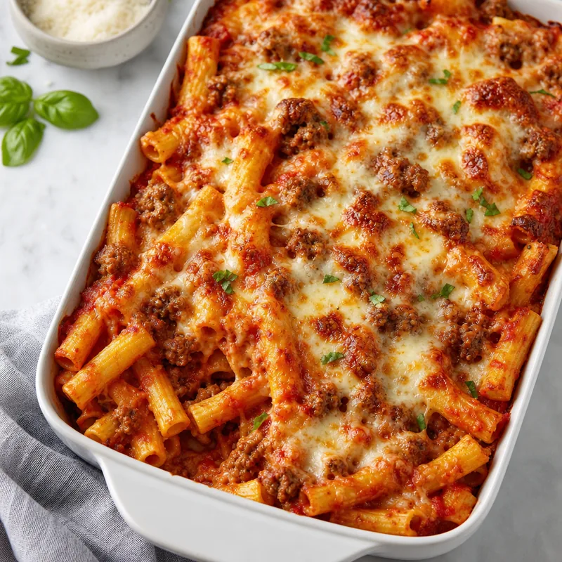 Sausage Baked Ziti