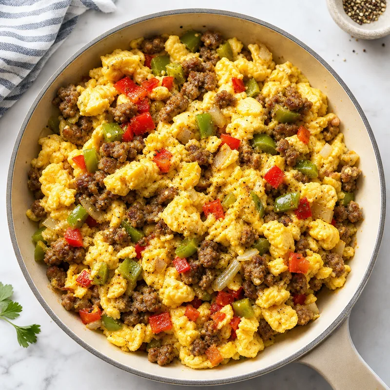 Sausage Patty Scramble