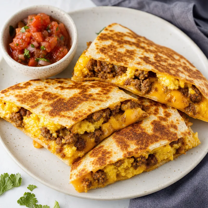 Sausage Quesadilla