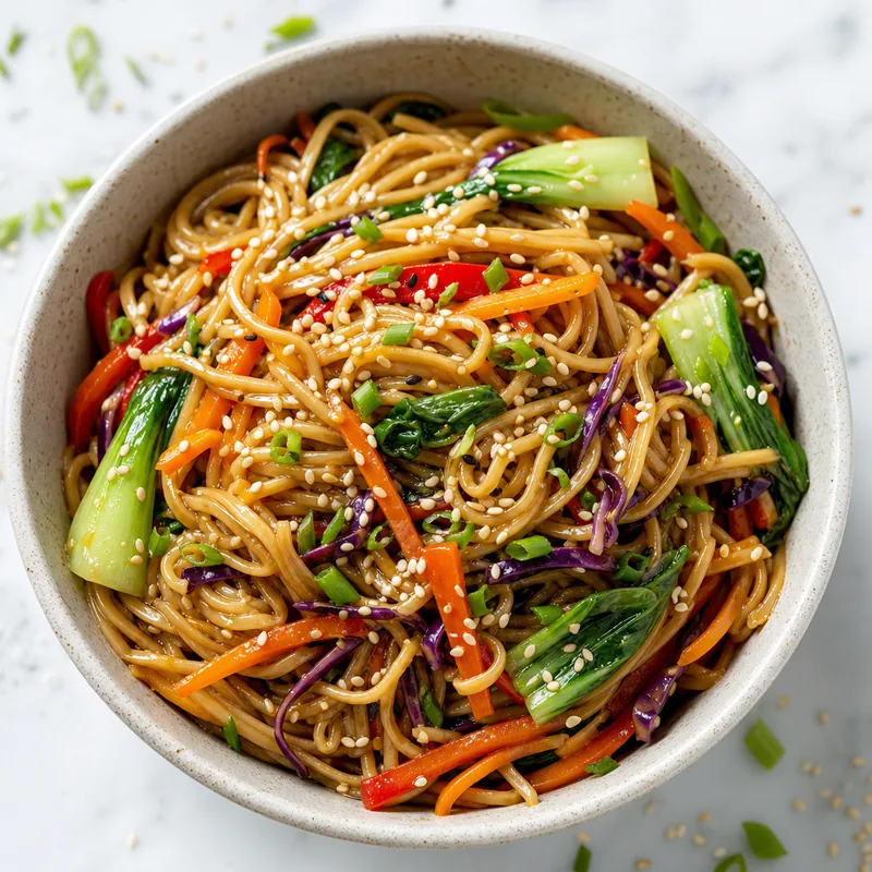 Sesame Noodle Bowl