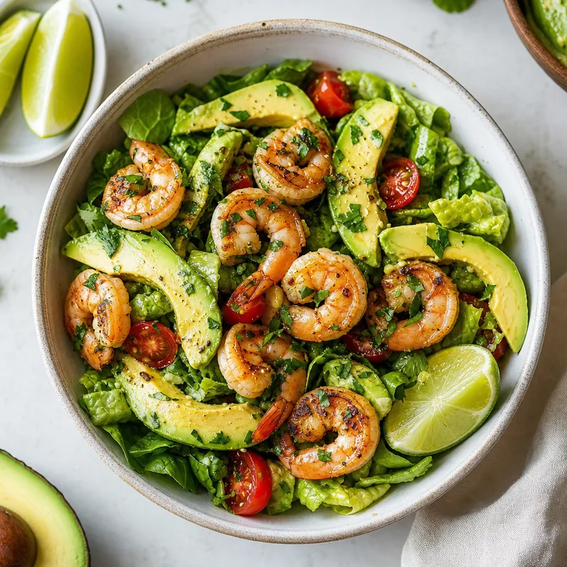 Shrimp and Avocado Salad