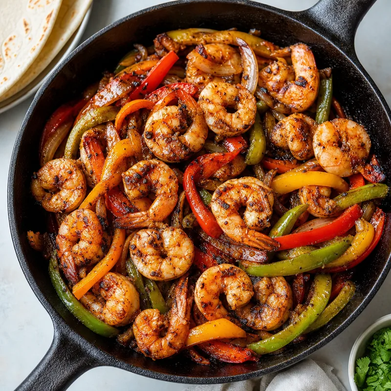 Shrimp Fajitas