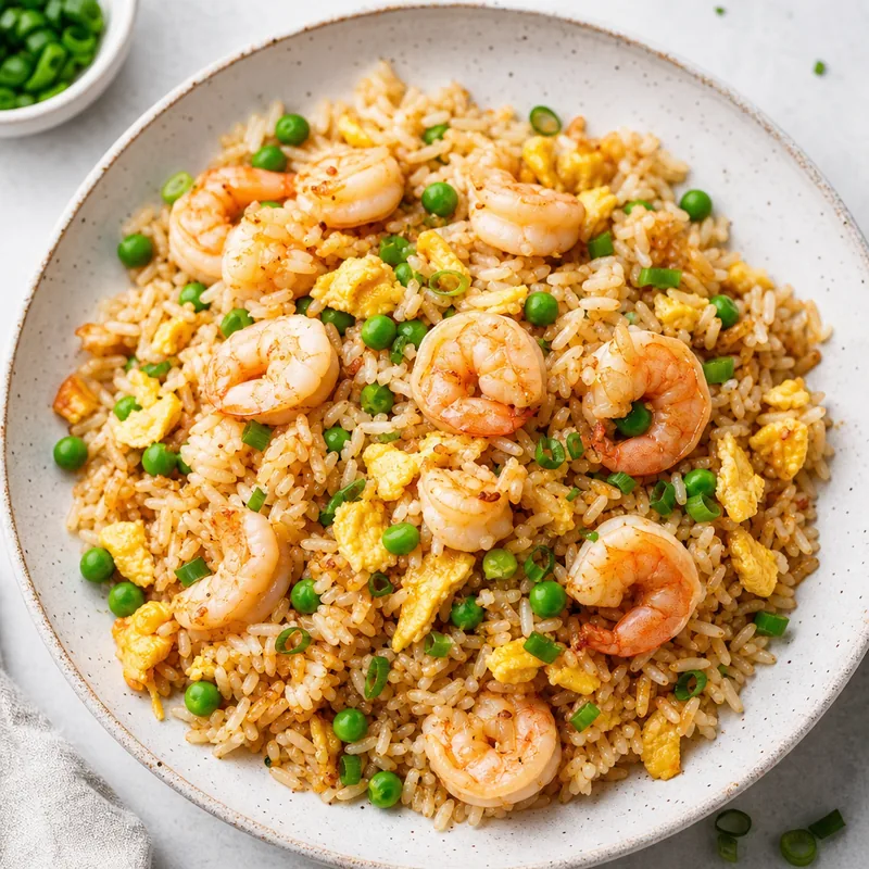 Shrimp Fried Rice with Eggs