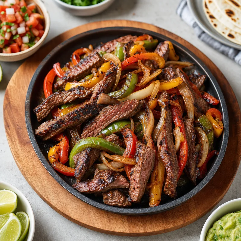 Sizzling Steak Fajitas