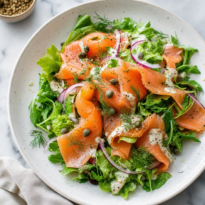Smoked Salmon Salad