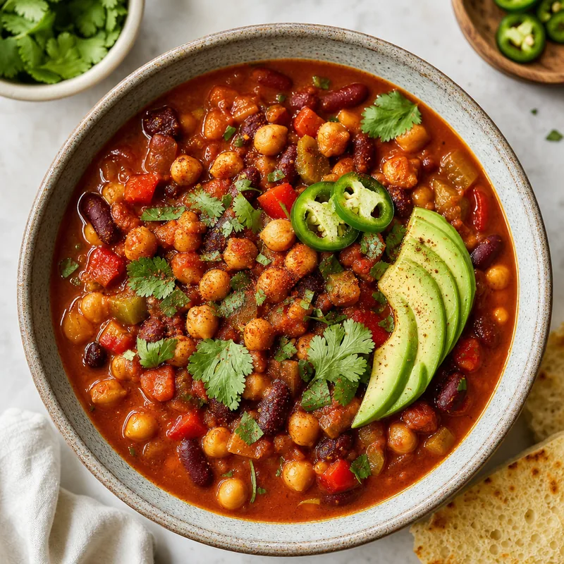 Smoky Chickpea Chili