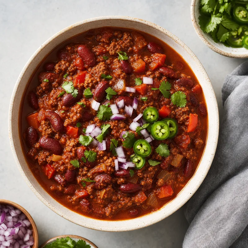 Smoky Kidney Bean Chili